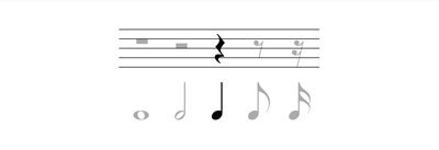 quarter rest in music theory