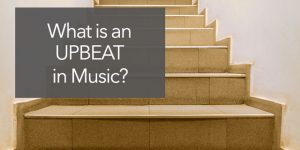 upbeat musical definition