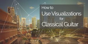 classical guitar visualization