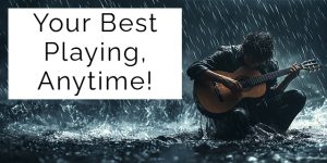 performance anxiety cure for guitarists