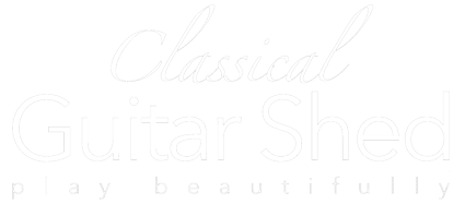 Classical Guitar Shed - Play Beautifully